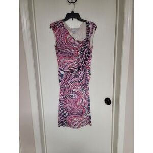 ~ womens pink patterned maggy london dress